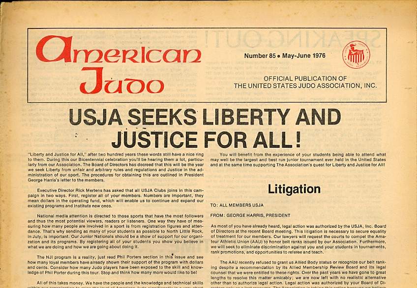 05/76 American Judo Newspaper